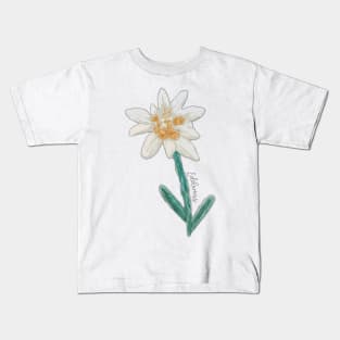 The Sound of Music Edelweiss Plant Kids T-Shirt